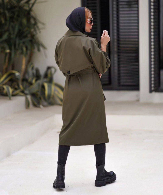 مانتو بارانی زمستانه