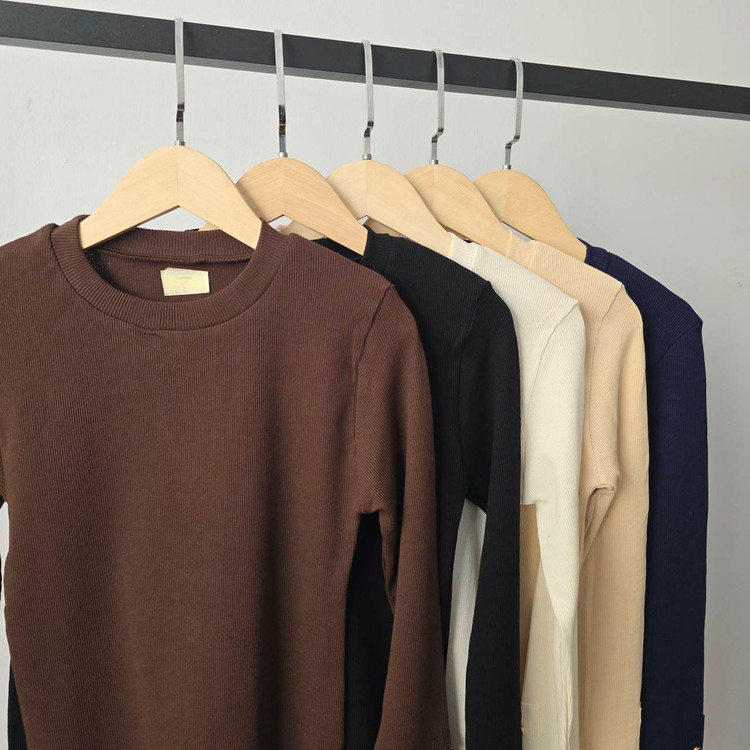بلیز یقه گرد طرح zara
