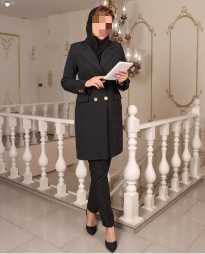 ست مانتو شلوار اداری زنانه